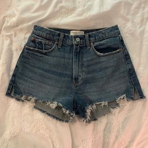 Curve Love High Rise Mom Shorts